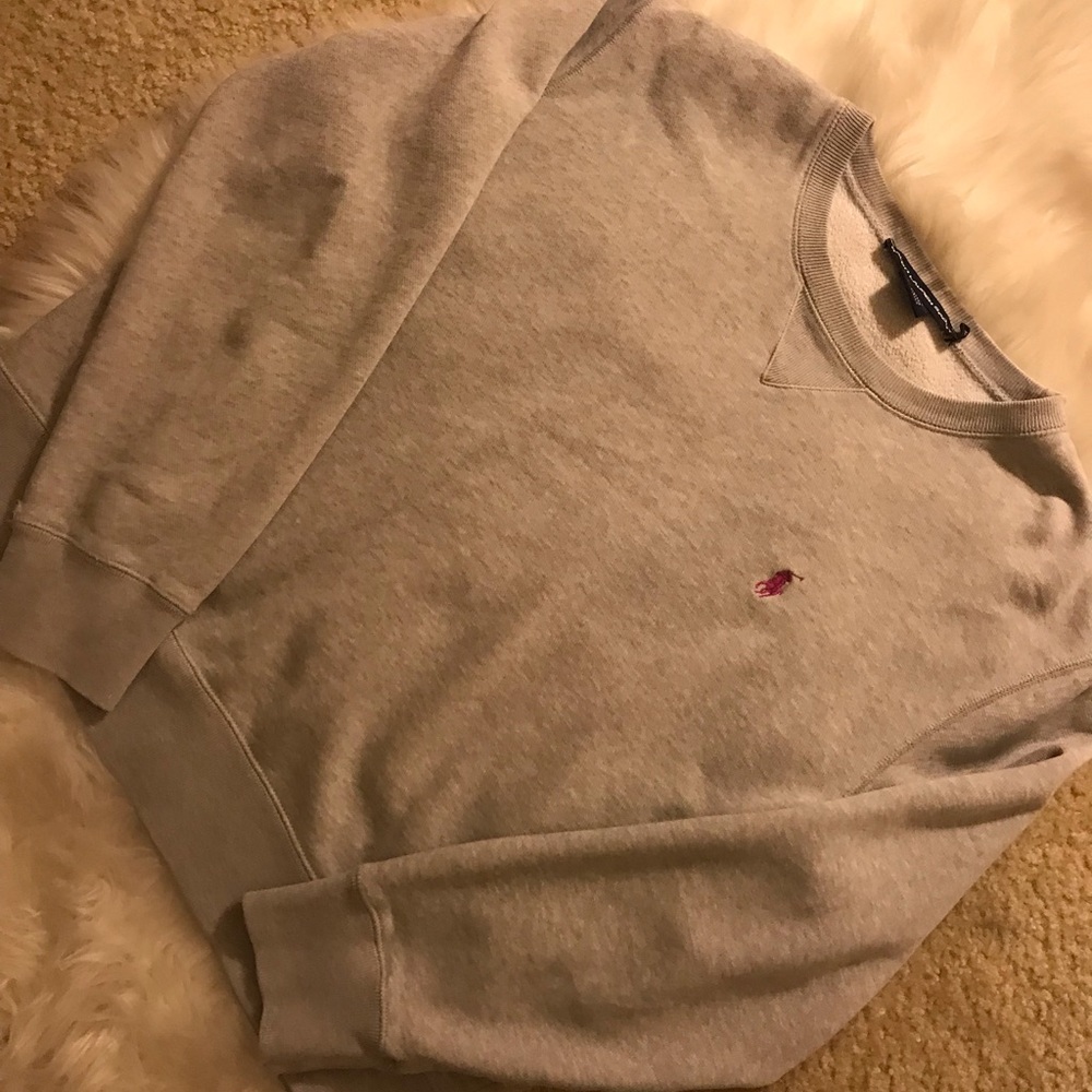 Ralph Lauren sport oversized crew neck sweater